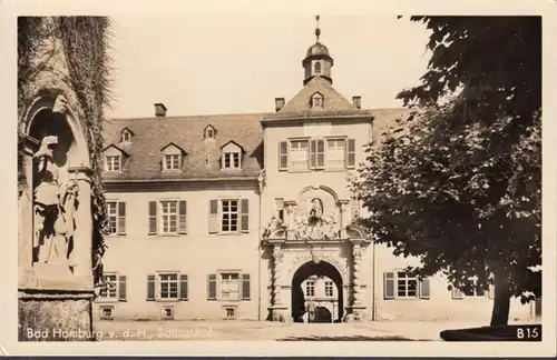 AK Bad Homburg Schlosshof, ungelaufen