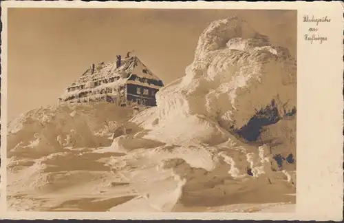 AK Montagnes géantes Enchantement hivernal sur le porte-reif Reifwetbaude, incurable