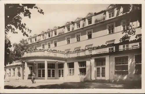 AK Konstantinovy Lázne Sanatorium, couru en 1957