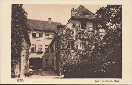 Jena Frommannsche Haus, ungelaufen