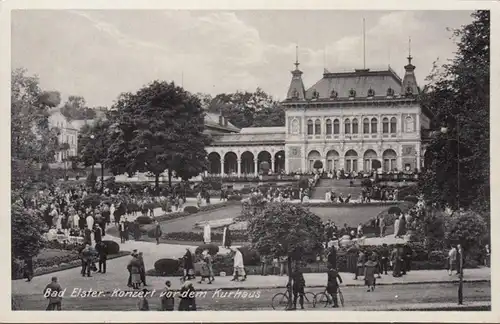 Bad Elster Konzert vor dem Kurhaus, ungelaufen