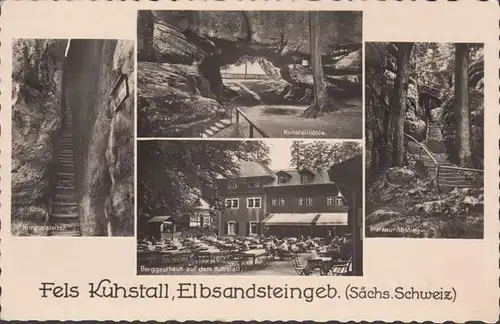 Fels Kuhstall Berggasthaus Mehrbild, ungelaufen