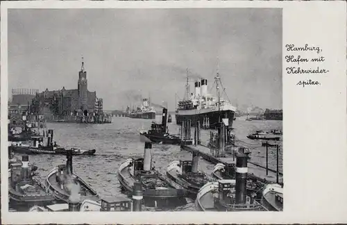 Hambourg Port avec revers, incurvé