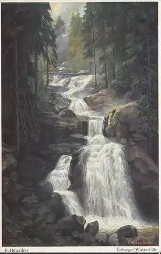Triberger Wasserfälle, ungelaufen