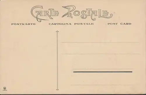 CPA Chantecher Dernier chic Parisien, non circulé