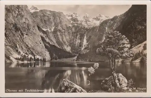 Obersee mit Teufelshörner, gelaufen 19??