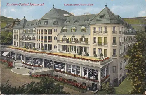 Bad Kreuznach Kurhaus et hôtel de palais, inachevé