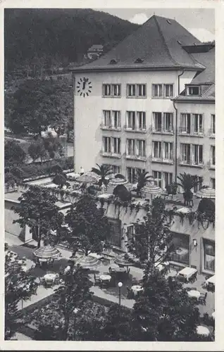 Radiumbad Oberschlema Kurhotelgarten, gelaufen 1940