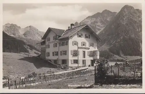 Mittelberg Weinstube Cafe Anna, ungelaufen