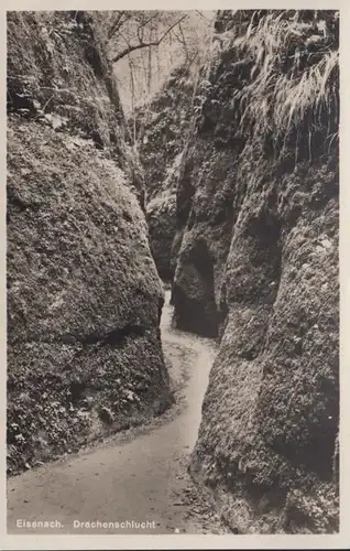 Eisenach Drachenschlucht, ungelaufen