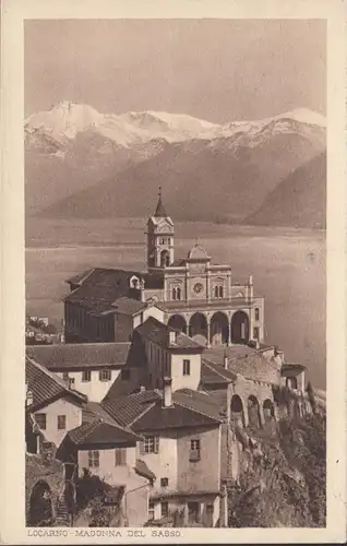 Locarno Madonna del Sasso, gelaufen 1923