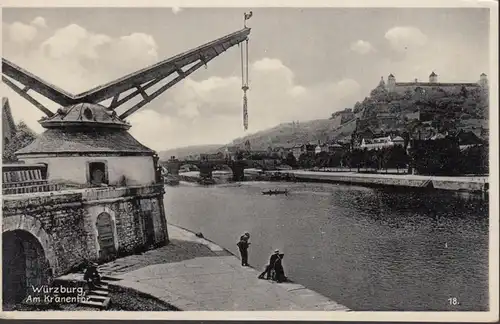 Würzburg Am Kranentor, ungelaufen