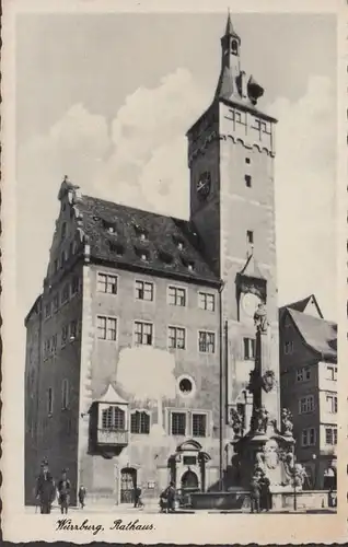 Würzburg Hôtel de ville, en cours