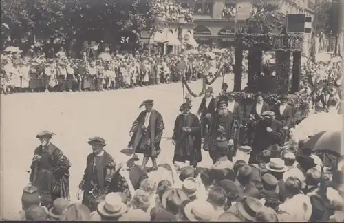 Munich 13 Turnfest 1923, Festwagen, spectateurs, incurable