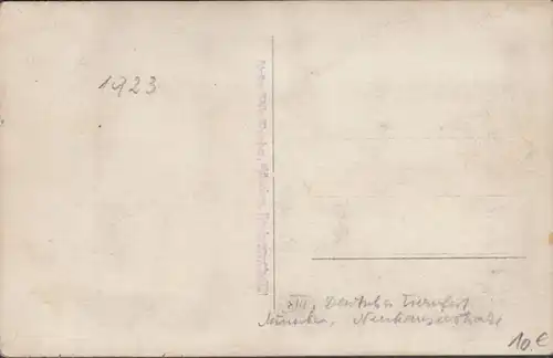 München 13 Turnfest 1923, Festumzug, Straßenansicht, Neuhauserstraße, ungelaufen