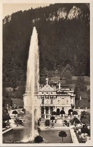 AK Schloß Linderhof, ungelaufen