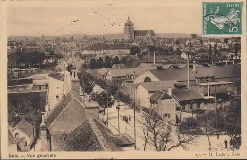 CPA Dole Vue générale, circulé 1908