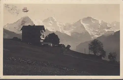Schweiz Bern Beatenberg Aenisbühl, gelaufen 1910