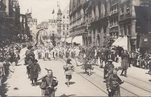 München Turnfest 1923 Festumzug Saargebiet, ungelaufen