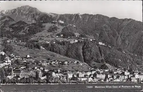 Montreux Glion Caux et Rochers de Naye, ungelaufen