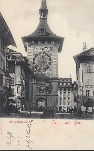 Gruss aus Bern Zeitglockenturm, ungelaufen