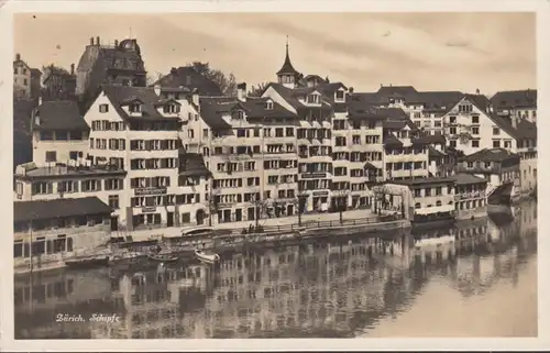 Zürich Schipfe, gelaufen 1928