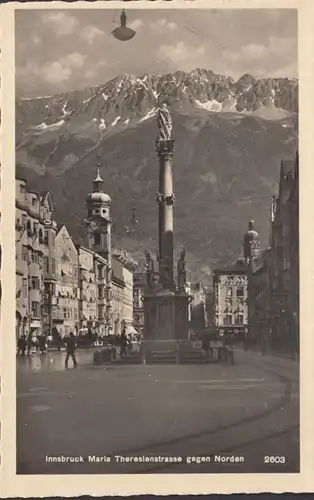 Innsbruck Maria Theresienstraße gegen Norden, ungelaufen