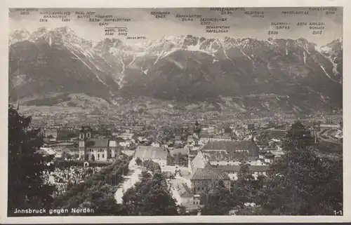 Innsbruck vers le nord, incurvée