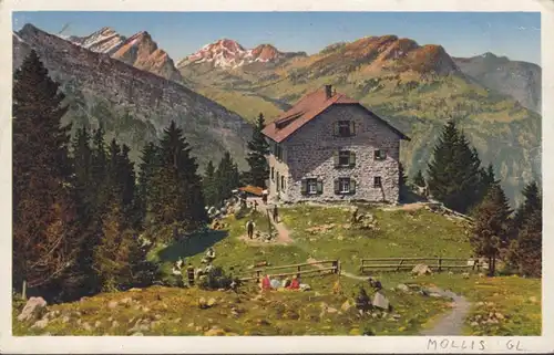 Maison naturelle de Zurich Fronalp avec Schwendital, couru en 1933