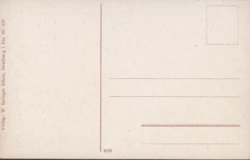 Dagsburg Schlacht August 1914, non circulé