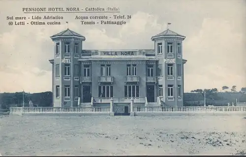 Cattolica Pensione Hotel Villa Nora, ungelaufen