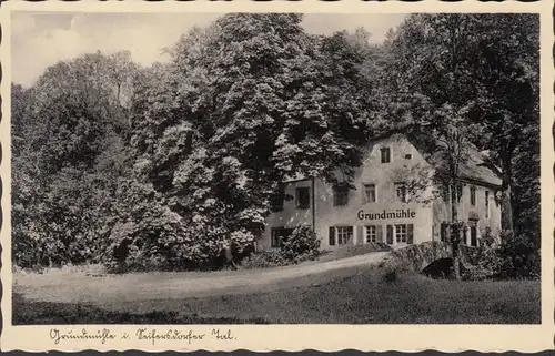 Radeberg Grundmühle im Seifersdorfer Tal, ungelaufen