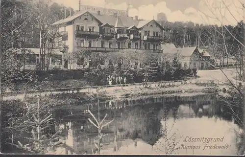 Moritzburg Lössnitzgrund Kurhaus Friedewald, inachevé