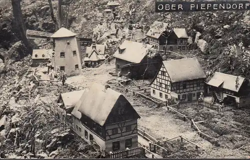 Radebeul, Oberlößnitz, Ober Piependorf Fiedlergrund Modell, ungelaufen