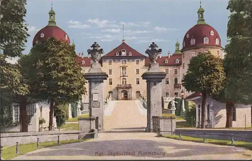 Kgl. Jagdschloss Moritzburg, ungelaufen