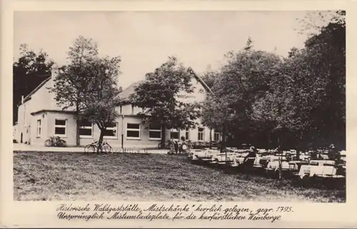Moritzburg Historique du restaurant forestier Mistschunke, couru en 1964
