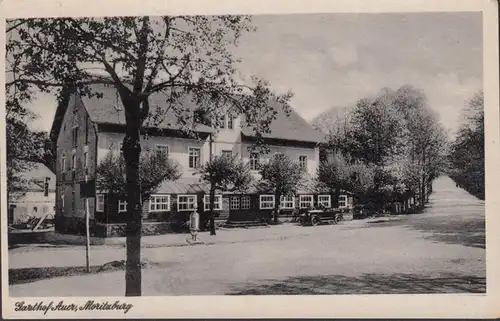 Moritzburg Gasthof Auer, gelaufen 1951