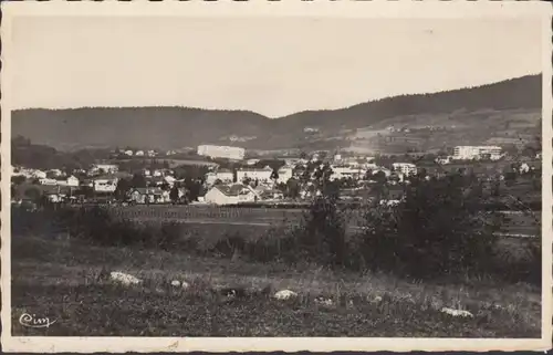 Postcard Hauteville-Lompnes Le Quartier de l'Orcet et les grands Sanas, inachevé