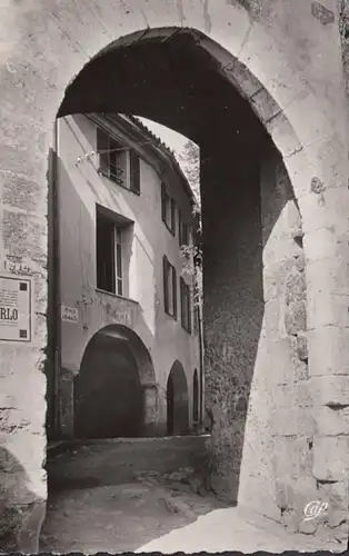 AK Cagnes-sur-mer, Porte Place Grimaldi, inachevée