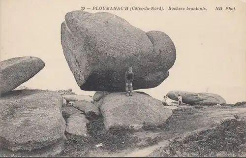 Ploumanac'h Rochers branlants, non circulé