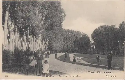 Auxerre Parc de l'Arbre Sec, non circulé