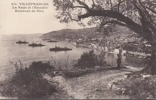 Villefranche La Rade et l'Escadre, ungelaufen