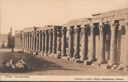 Philae Colonnades, ungelaufen