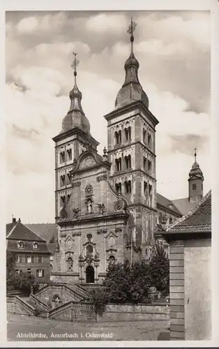 Amorbach Abteikirche, gelaufen 1939