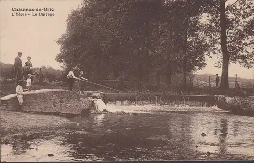 Chaumes-en-Brie L'Yères Le Barrage, non circulé