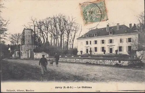 Varennes-Jarcy Le Château, circulé 1907