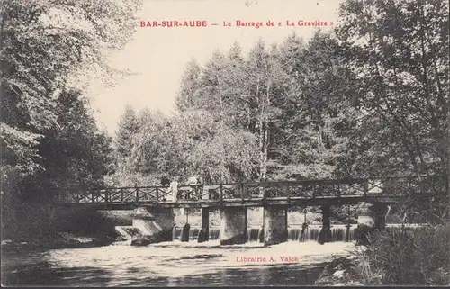 Bar-sur-Aube Le Barrage de La Gravière, non circulé