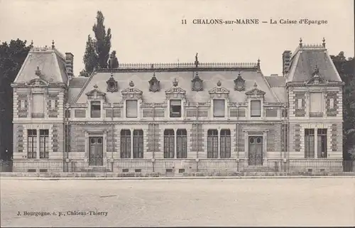 Châtillon-sur-Marne, La Caisse d'Epargne, non circulaire