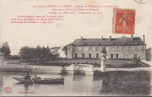 Romilly-sur-Seine Chateau de Sellieres, non circulé