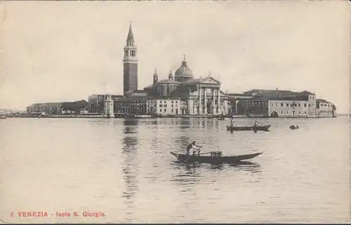 Venezia, Isola S. Giorgio, incurvée